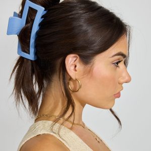 Oversized Rectangle Claw Clip
