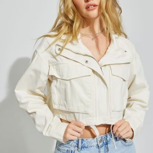 Crop Utility Jacket