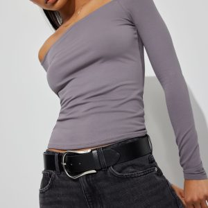 Wide Oval Waist Belt