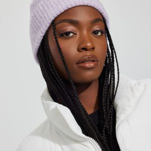 Ribbed Knit Basic Tuque