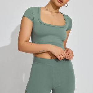 High Rise Booty Short