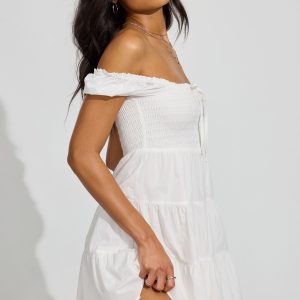 Alexis Smocked Flare Dress
