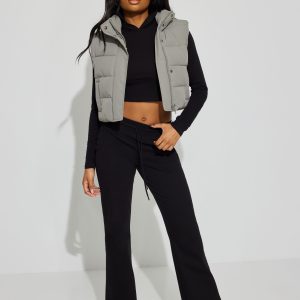 Fitted Straight Leg Sweatpant