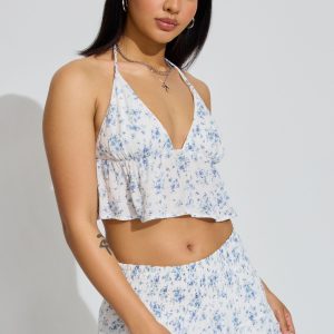 Madison Apron Back Halter Top