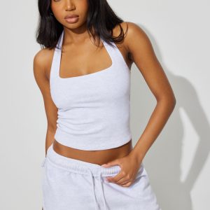 Square Neck Halter Top
