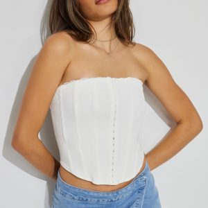 Carolina Lace Trim Corset