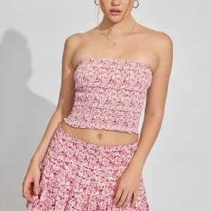 Smocked Mini Skort