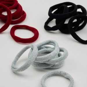 Pack of 18 Seamless Hair Elastics