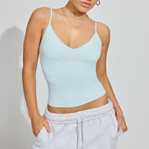 Sleek V-Neck Cami Top