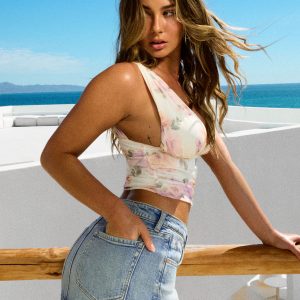 Denim Micro Skort