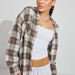 Noah Plaid Button-Up Shirt