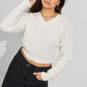 Cozy V Neck Sweater
