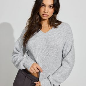 Cozy V Neck Sweater
