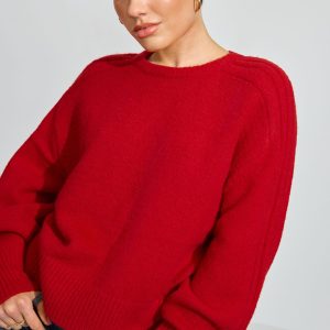 Spongy Loose Crewneck Sweater
