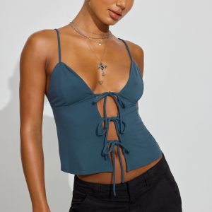 Tie Front Cami Top