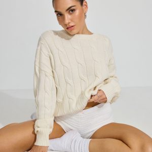 Oversized Cable Sweater