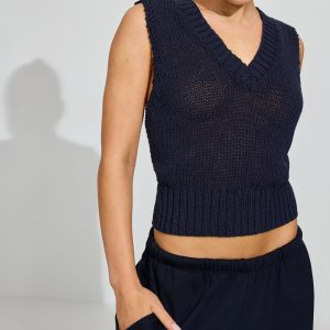 Novelty V-Neck Vest