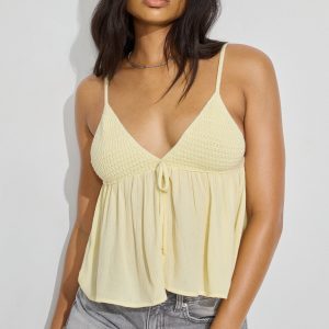 Mix Media Tank Top