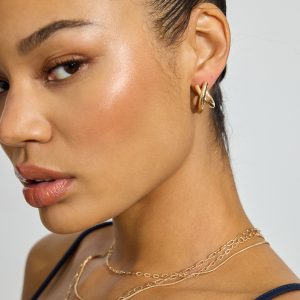 3 Pack Double Hoop Earrings