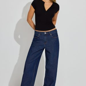 Low Rise Baggy Jeans