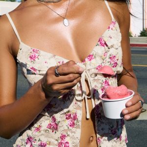 Lace Flyaway Cami Top
