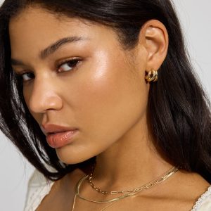 3 Pack Abstract  Earrings
