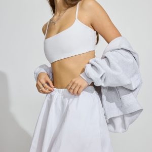Peyton Poplin Skort