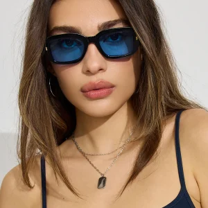 Square Thick Frame Sunnies
