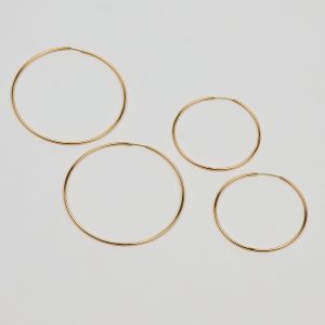 2 Pack Basic Super Skinny Hoops