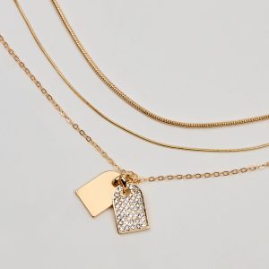 Set of 3 Dog Tags Necklaces