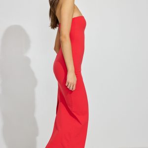 Sleek Maxi Tube Dress