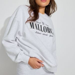 SoftTerry Oversized Crewneck Sweatshirt