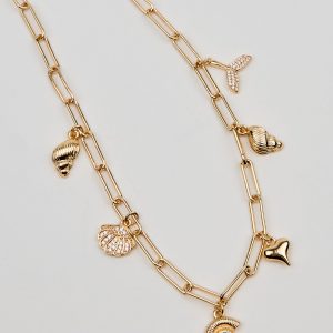 Beachcomber Charm Necklace